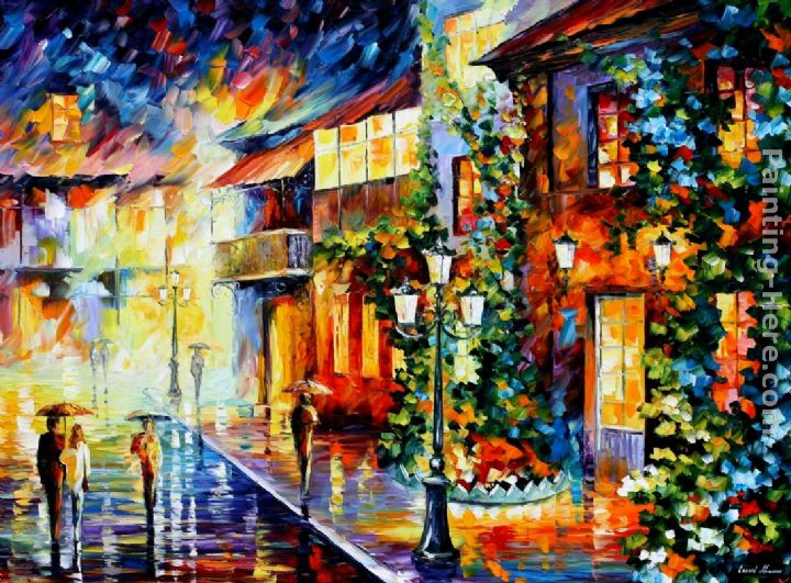 Leonid Afremov TOWN FROM THE DREAM